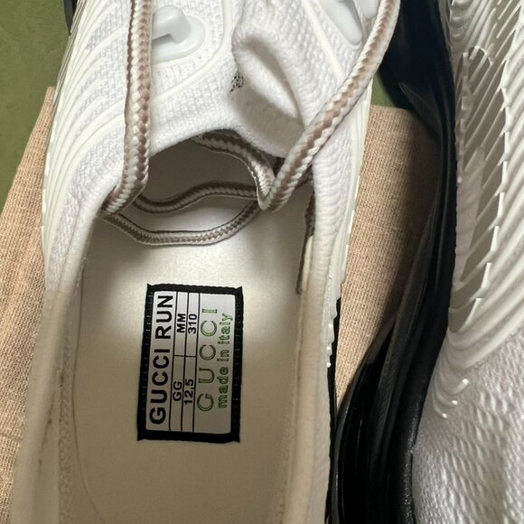 Gucci Run White Black - Picture 6 of 7